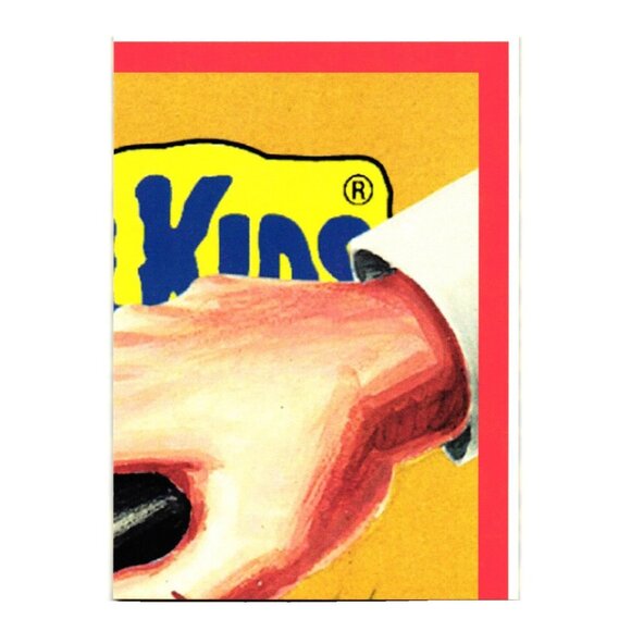 Garbage Pail Kids Flashback 3 Dee Card 63a With Hilarious 3D Comics Art Sticker - Picture 2 of 2